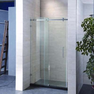 2018 new design 8mm tempered glass hot shower door