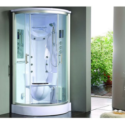 2020  New sauna steam shower room cabins with sliding doors for sale